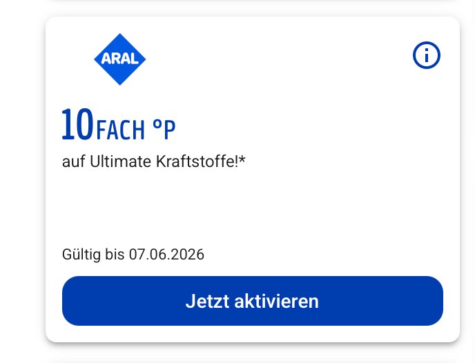 Payback Aral – 10-fach Punkte auf Ultimate Kraftstoffe