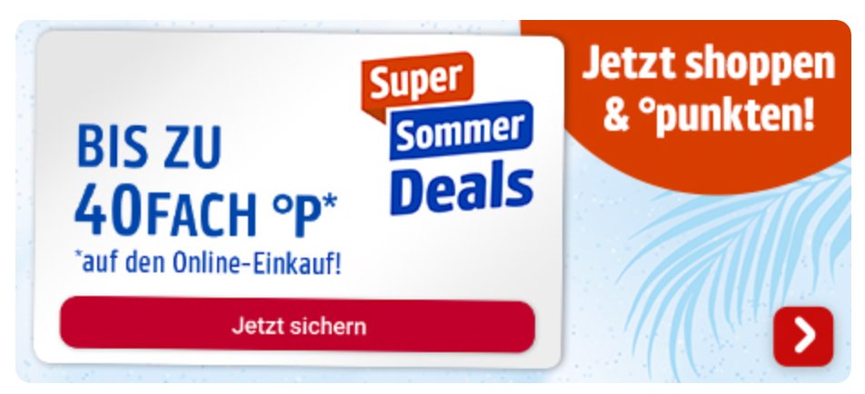 Payback Super Sommer Deals – bis zu 40-fach Punkte auf den Online-Einkauf